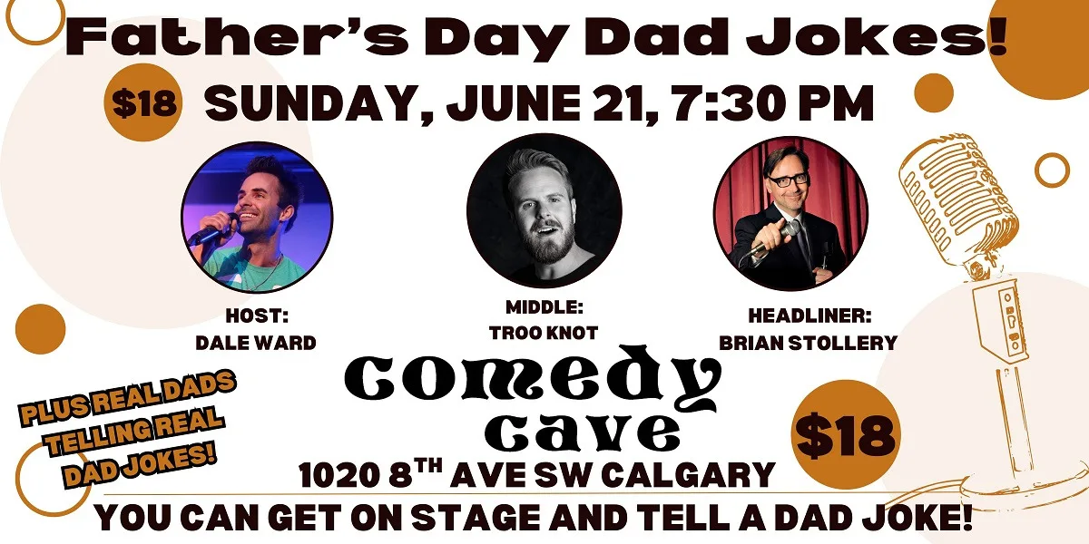 Father's Day at the Comedy Cave Calgary