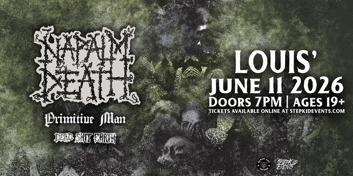 Napalm Death w/ Primitive Man