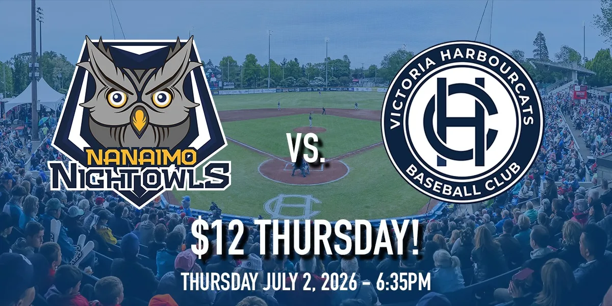 Nanaimo NightOwls vs. Victoria HarbourCats - $12 THURSDAY!