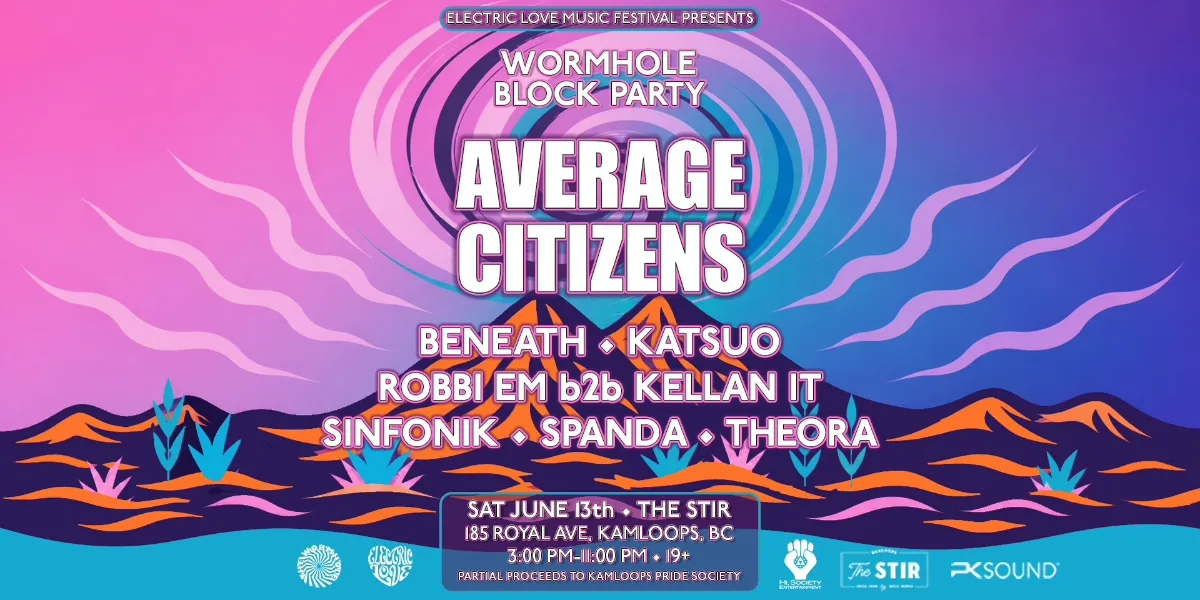 Electric Love Block Party with Average Citizens