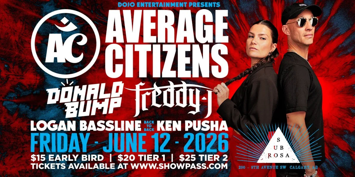 Average Citizens Fri. June 12 @ Sub Rosa