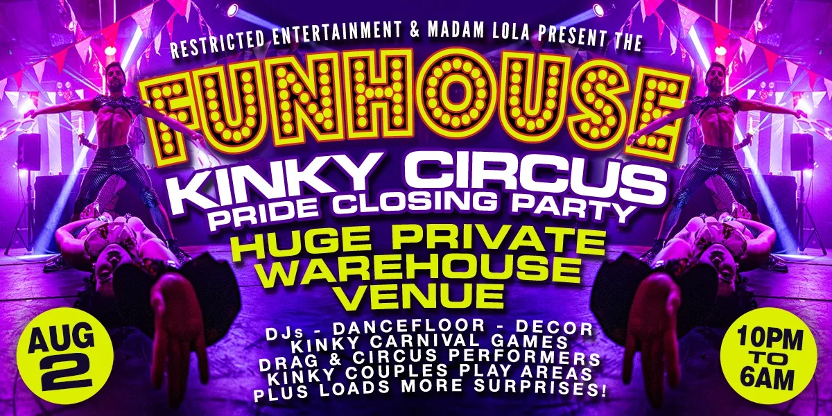 FUNHOUSE - Kinky Circus Pride Party - TICKETS