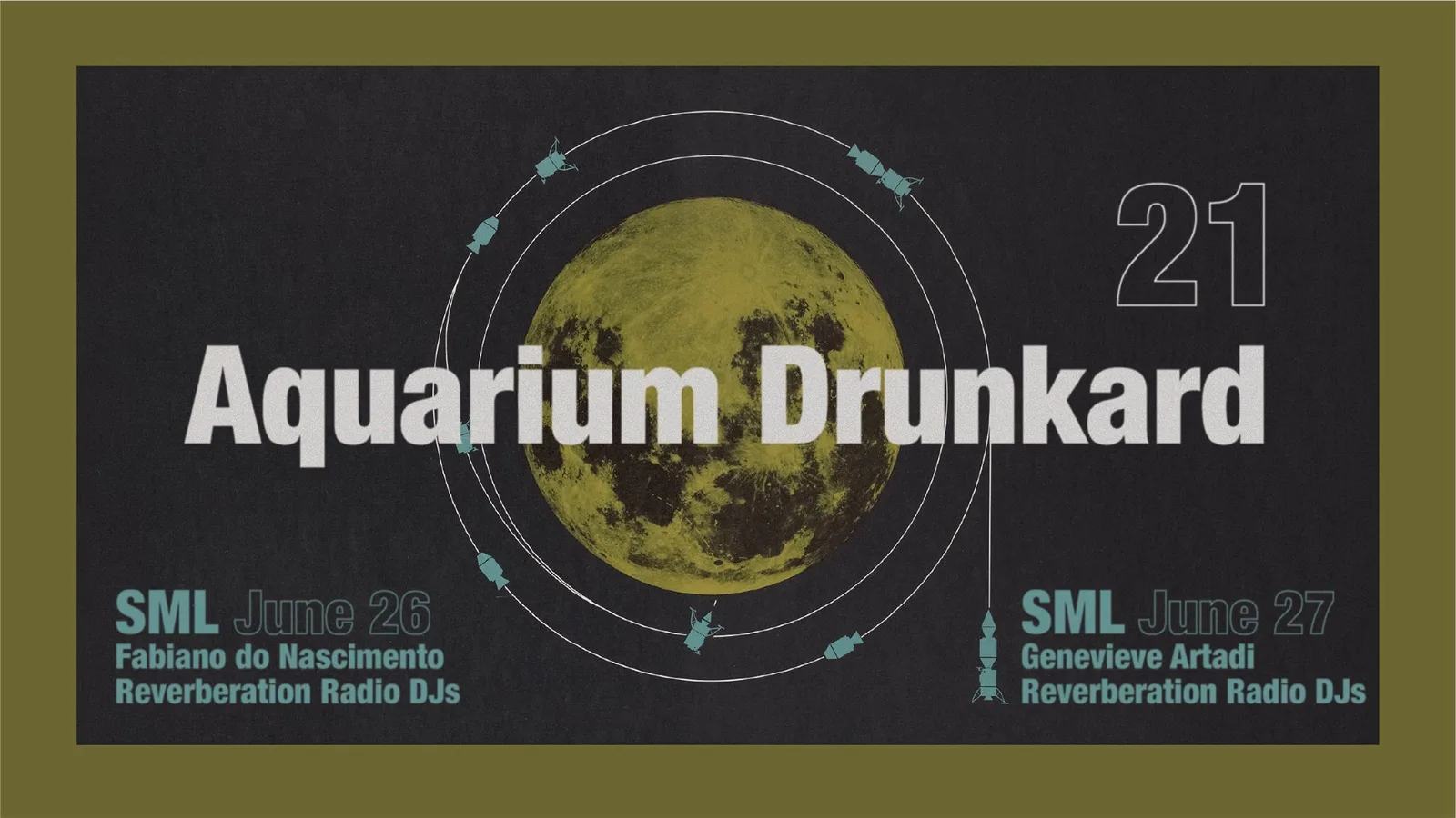 2 DAY PASS - KCRW presents: Aquarium Drunkard 21st Anniversary ft. SML